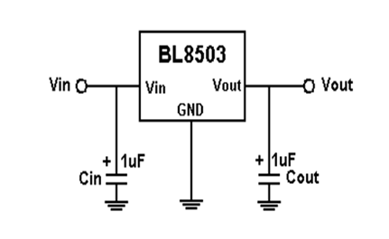 上海贝岭BL8503系列8V、250mA，低功耗LDO稳压器IC